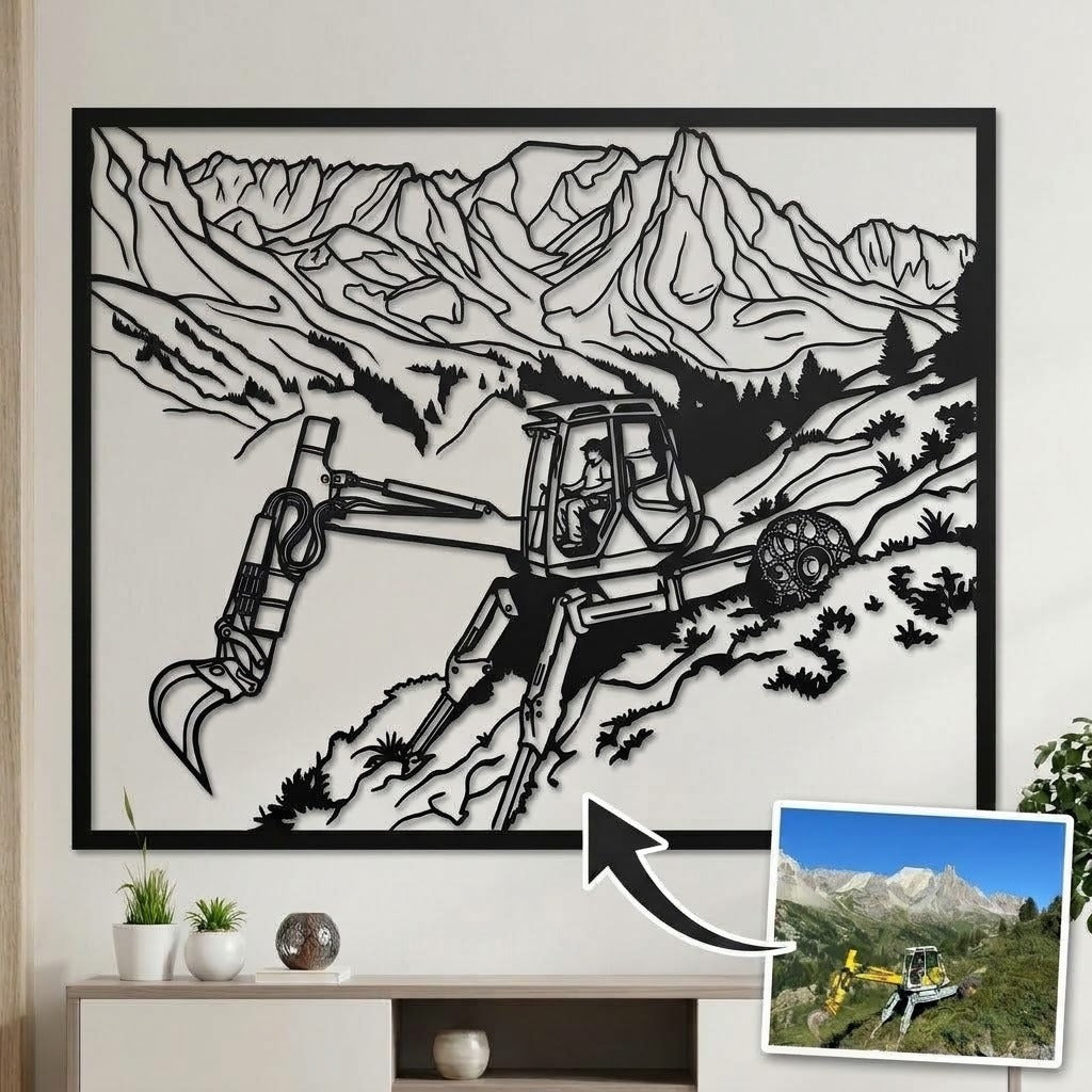 Panneau en métal personnalisé - 76 cm - 3829