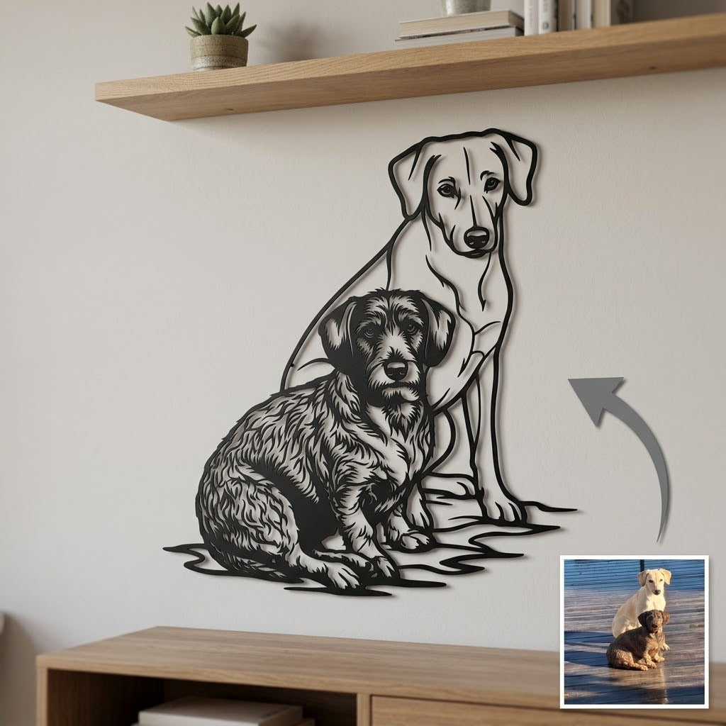 Panneau en métal personnalisé - 76 cm 5193