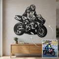 Gepersonaliseerd metalen bord - 100 cm - 7616