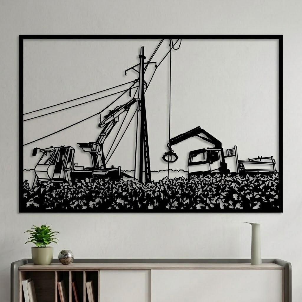 Panneau en métal personnalisé - 76 cm 8095