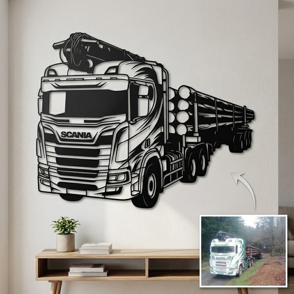 Custom metal sign - 120 cm - 8745
