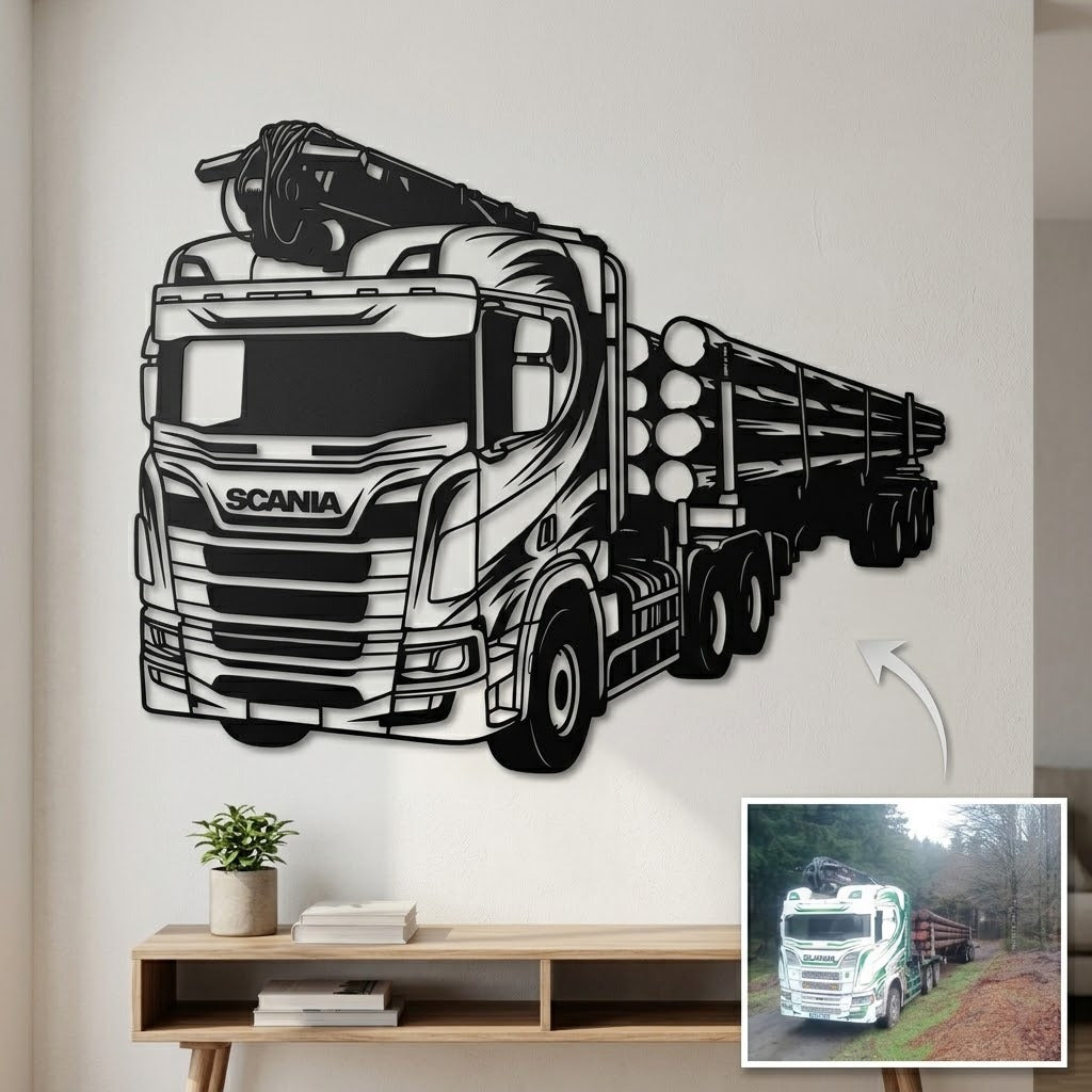 Personlig metallskylt - 120 cm - 8745