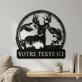 Panneau en métal personnalisé - 100 cm